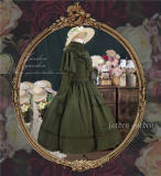 Black Forest Courtyard Gigot Sleeve Classic Lolita Dress
