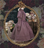 Black Forest Courtyard Gigot Sleeve Classic Lolita Dress