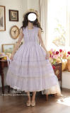 Spring Whisper Solid Color French JSK Lolita Dress