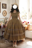 Spring Whisper Solid Color French JSK Lolita Dress