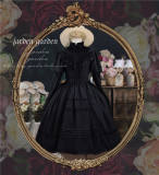 Black Forest Courtyard Gigot Sleeve Classic Lolita Dress