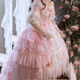 Pink OP Princess dress Hime Lolita Dress