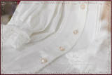Antique Doll Double Layers Lace Collar Lolita Blouse