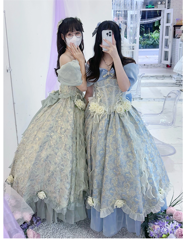 Romani Garden Princess Prom Dress