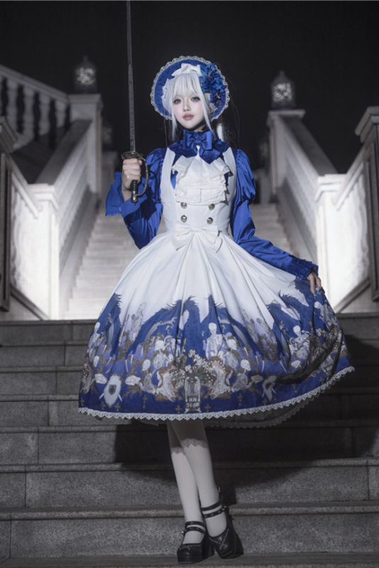 Nnstar Retro Gothic JSK Lolita Dress