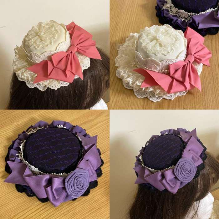 Puella Magi Madoka Magica Handmade Bonnet and Gloves Waist Belt
