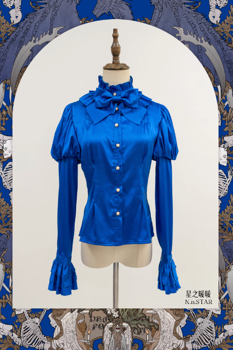 Nnstar Long Sleeves Gothic Lolita Blouse