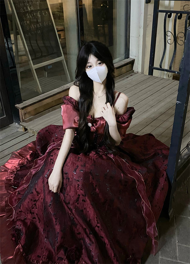 Romani Garden Princess Prom Dress