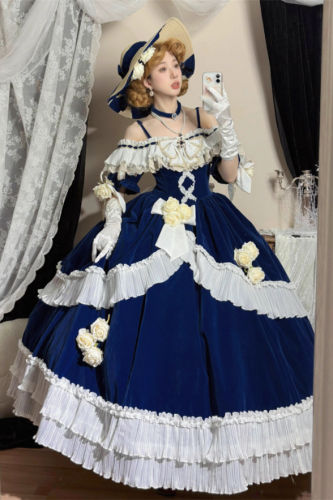 Rose Poetry Retro Lolita Dress