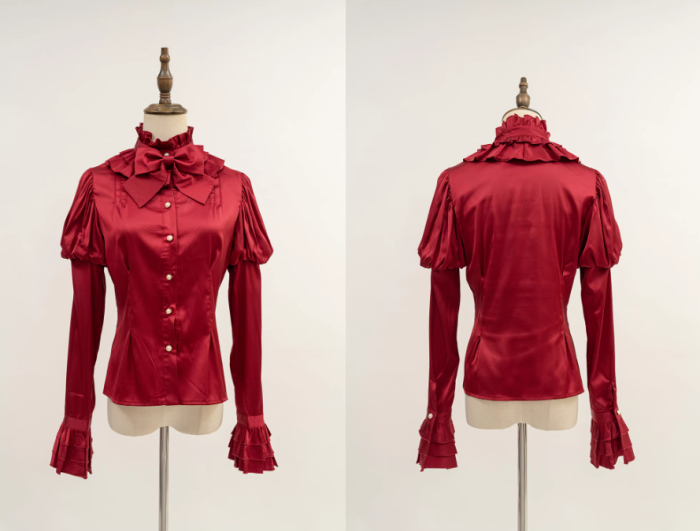 Nnstar Long Sleeves Gothic Lolita Blouse