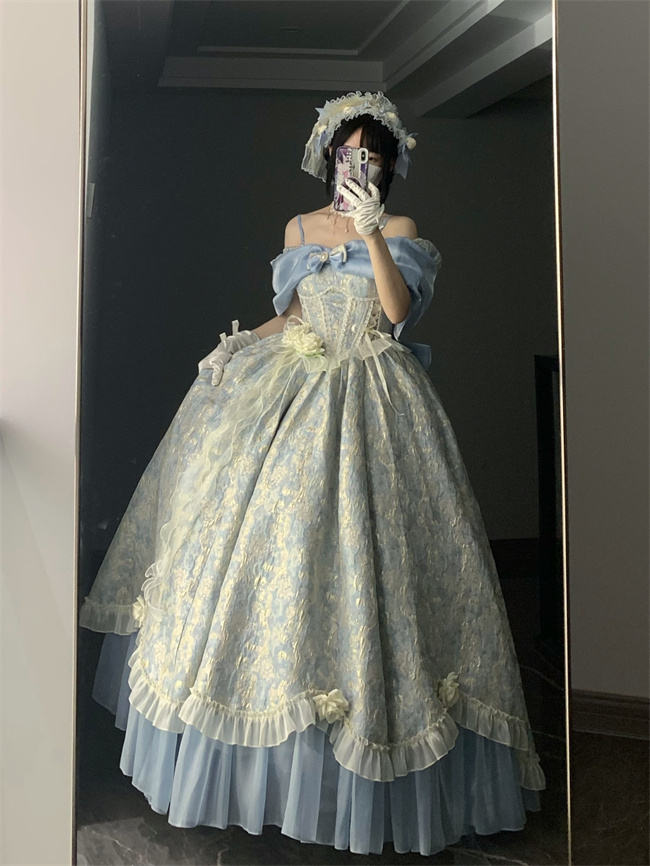 Romani Garden Princess Prom Dress