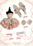 Poshepose Ribbon Dance Lolita Dress Accessories