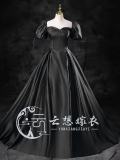 Puff Sleeves Princess Formal Dress