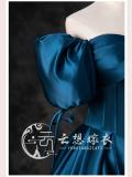 Puff Sleeves Princess Formal Dress