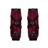 Chief Assassin Black and Red Punk Lolita Dress Set