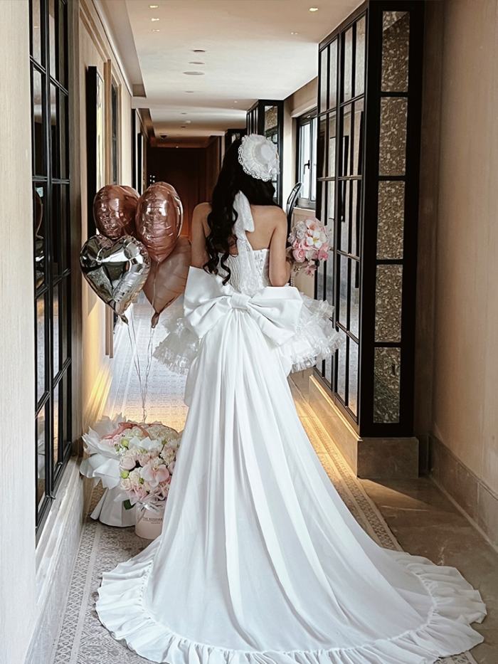 Diamond Honey White Princess Hime Prom Dress