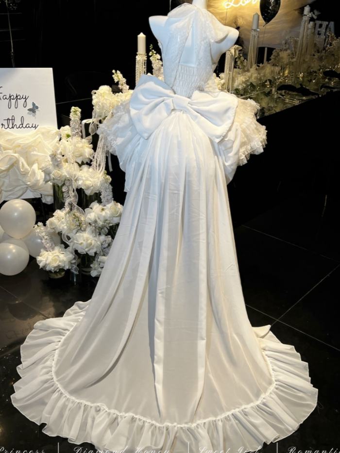 Diamond Honey White Princess Hime Prom Dress