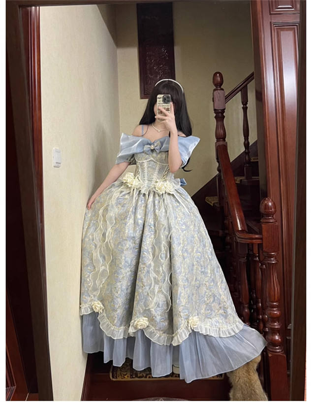 Romani Garden Princess Prom Dress