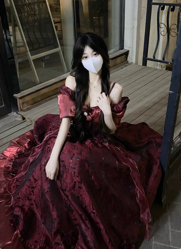 Romani Garden Princess Prom Dress