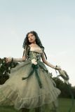 Oil Painting Roses Lolita Dress