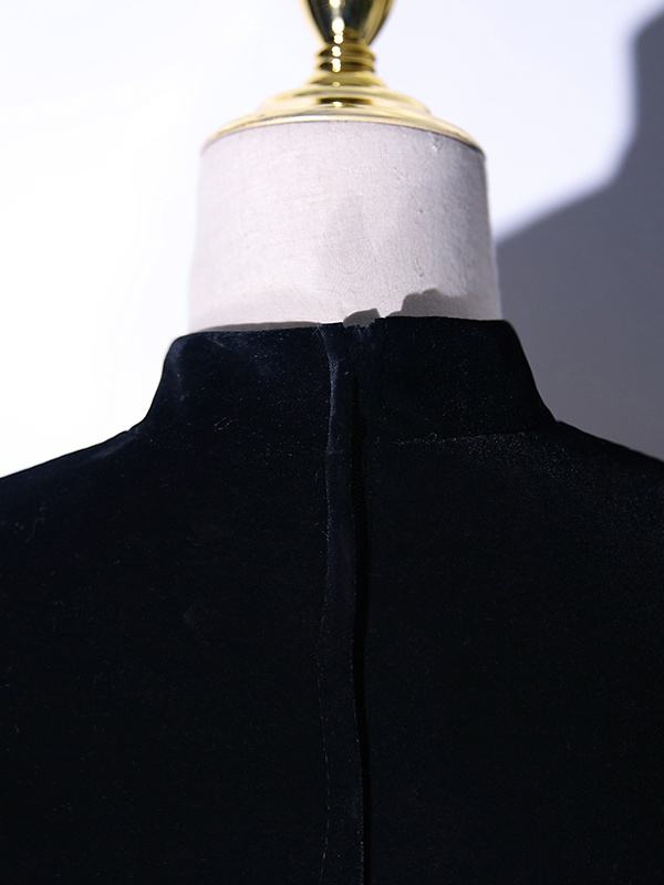 Embroidery Slim Prom Dress