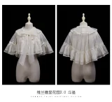 Summer Fairy Villandli Gardens Lolita Jumper Dress and Cape