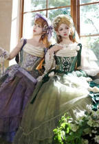 Oil painting Roses Lolita Dress Accessories