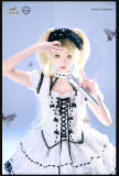 Shugo Chara Collaboration Utau Hoshina Lolita Top, Skirt and Sleeves