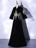Embroidery Slim Prom Dress