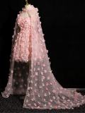 Pink Flowers Princess Set Prom Dress