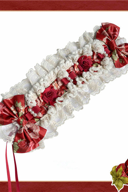 Fantasy Strawberry Garden Lolita Accessories