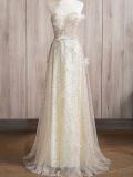 Sequins Off Shoulder Slim Prom Dress