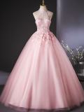 Spring Flowers Off Shoulder Prom Dress