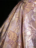 Printed Off Shoulder Fluffy Princess Prom Dress