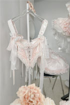 Poshepose Ruffles Boned Lolita Corset