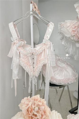 Poshepose Ruffles Boned Lolita Corset