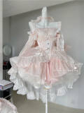 Poshepose Ruffles Boned Lolita Corset