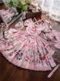 Nnstar Honey Fox Restaurant Lolita Dress and Hair Accessories