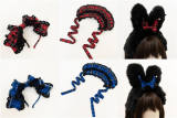 Nnstar Grid House Lolita Hair Accessories