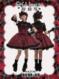 Nnstar Grid House Classic Lolita Dress