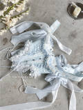 Poshepose Ruffles Boned Lolita Corset