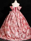 Retro Front Opening Fluffy Princess Prom Dress