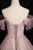 Butterflies Flowers Fluffy Princess Formal Dress