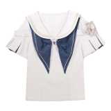 Mechanical Inventor Ouji Lolita Blouse, Overall Shorts and Tailing