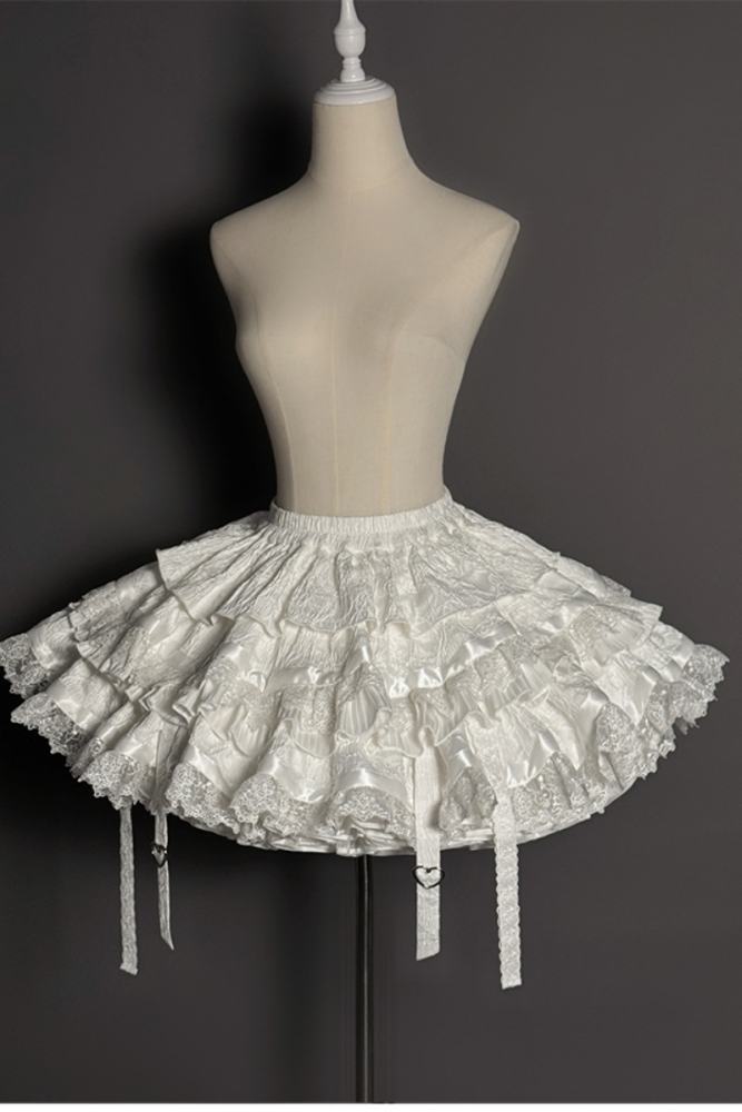 Rabbit and Cat Theme Halter Neck Top, Tiered Skirt and Trousers