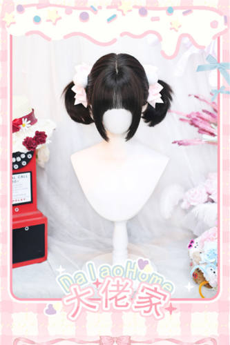 Dalao Home Natural Cute Short Hair Lolita Wig
