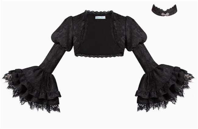 Withpuji Twilight Black Gothic Set and Accessories