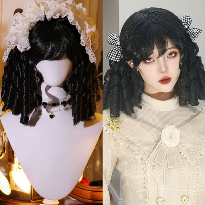 Retro Roman Curl Hair Lolita Wig
