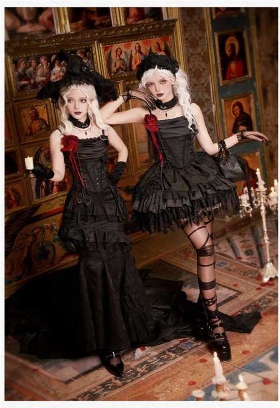 Withpuji Twilight Black Gothic Set and Accessories