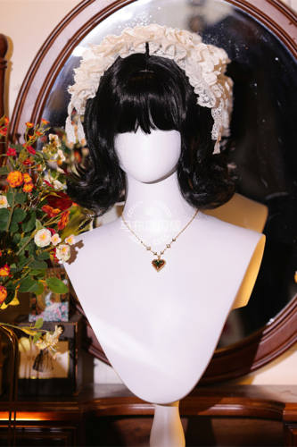 American Retro Short Curly Hair Lolita wig